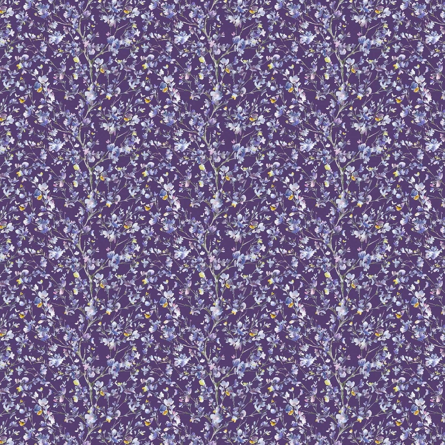 Belsay Heather Iris Lomond Pima Lawn Cotton - Dress Fabric