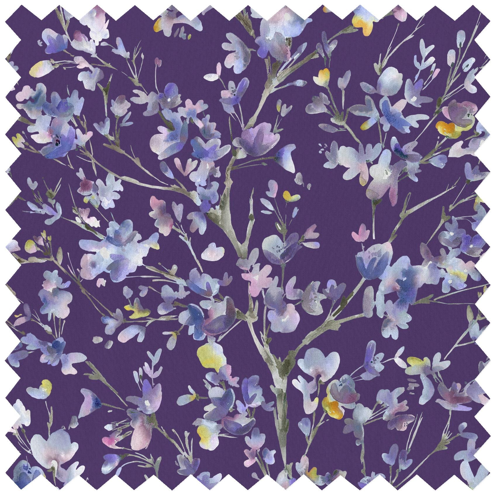 Belsay Heather Iris Lomond Pima Lawn Cotton - Dress Fabric