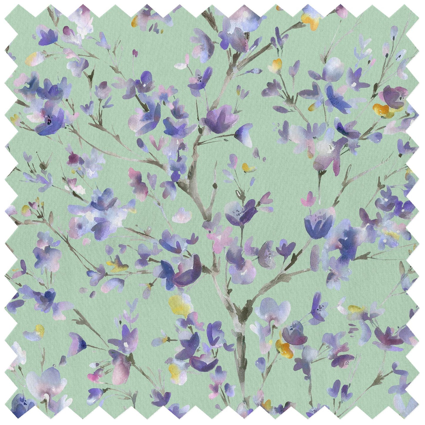 Belsay Heather Mint Lomond Pima Lawn Cotton - Dress Fabric