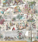 BMCF003-05D - Fiesta Wallpaper - Ruby & Green - Brand McKenzie