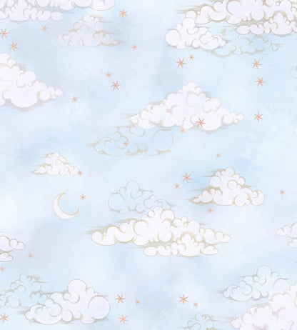 BMCF003-10A - Starry Clouds Wallpaper - Blue Sky - Brand McKenzie