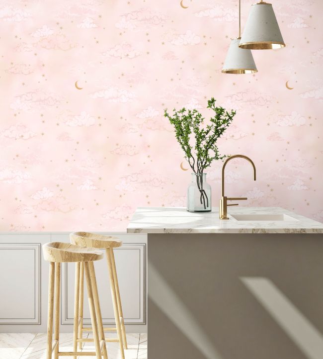 BMCF003-10D - Starry Clouds Wallpaper - Sunset - Brand McKenzie