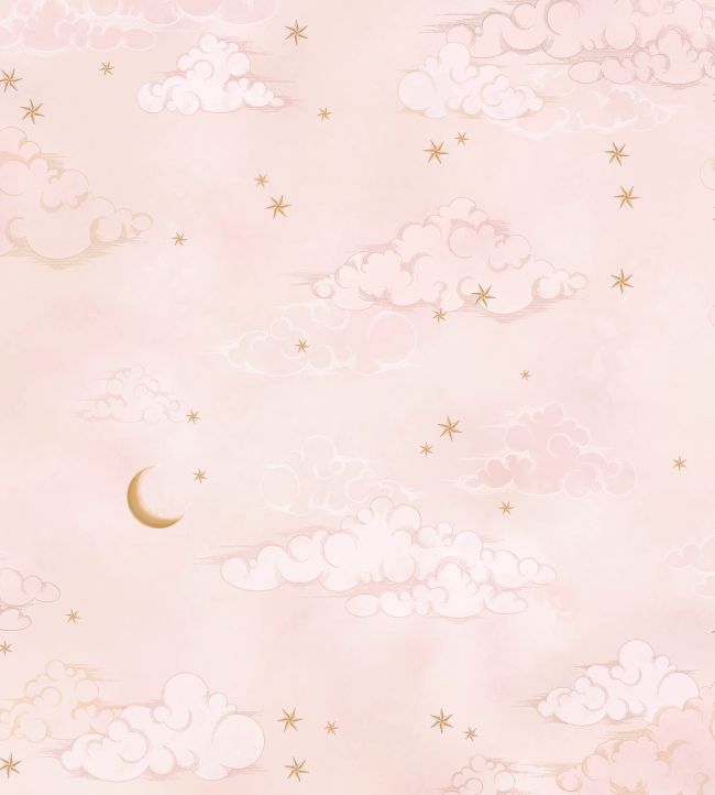 BMCF003-10D - Starry Clouds Wallpaper - Sunset - Brand McKenzie