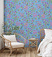 BMHD002-04D - Jewel A Flutter Wallpaper - Topaz - Brand McKenzie