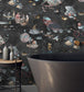 BMHD002-07C - Sea Life Wallpaper - Charcoal & Pink - Brand McKenzie