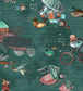 BMHD002-07E - Sea Life Wallpaper - Teal - Brand McKenzie
