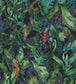 BMHD002-08B - Seahorse Mangrove Wallpaper - Noir - Brand McKenzie