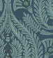BMHD002-11D - The Great Damask Wallpaper - Teal - Brand McKenzie