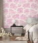 BMPP004-01C - Charming Lanes Wallpaper - Fuchsia - Brand McKenzie