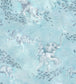 BMPP004-02B - Elephant Breaststroke Wallpaper - Ocean - Brand McKenzie