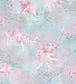 BMPP004-02C - Elephant Breaststroke Wallpaper - Peppermint Pink - Brand McKenzie
