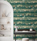 BMWL005-02C - Catwalk Wallpaper - Kingfisher - Brand McKenzie