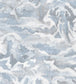 BMWL005-05B - Hidden Clouds Wallpaper - Pastel Blue - Brand McKenzie