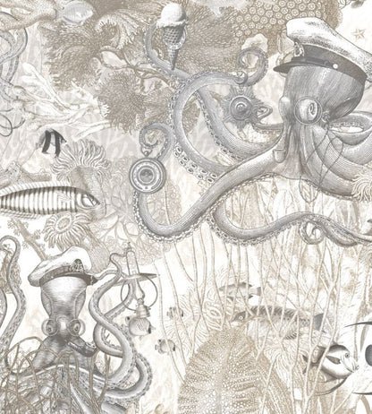 BMWL005-06A - Octopus Wallpaper - Black Pearl - Brand McKenzie