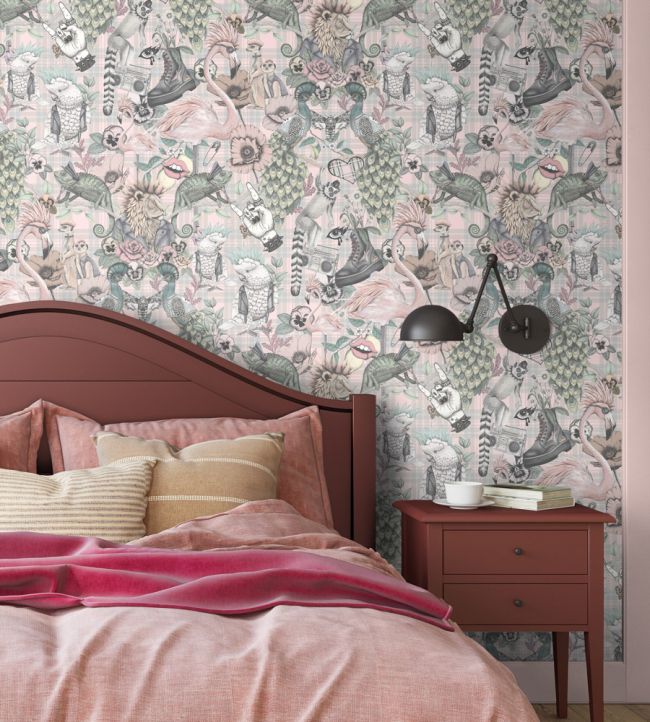 BMWL005-08C - Punk Rocks Wallpaper - Pastel - Brand McKenzie