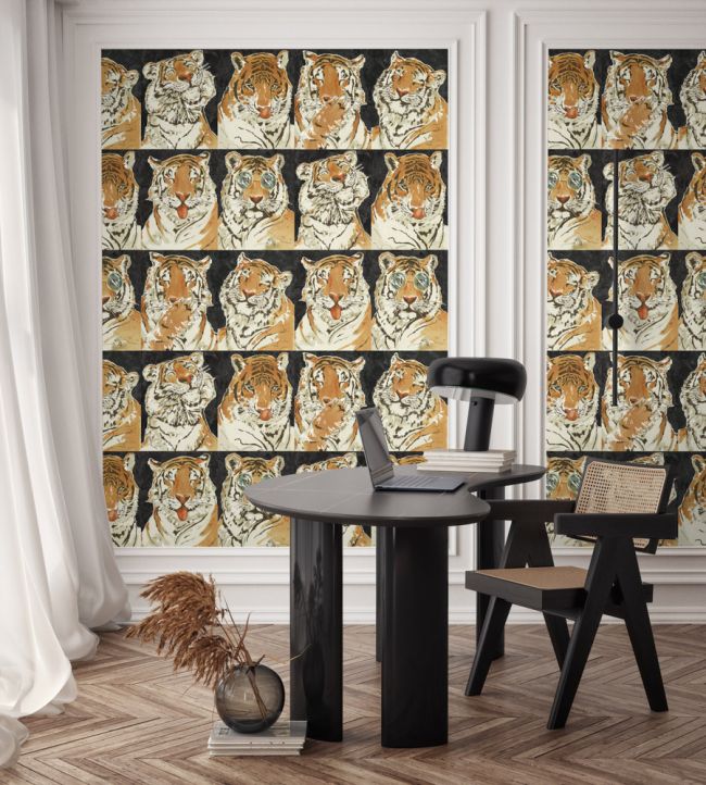 BMWL005-09A - Roar Emotions Wallpaper - Charcoal - Brand McKenzie