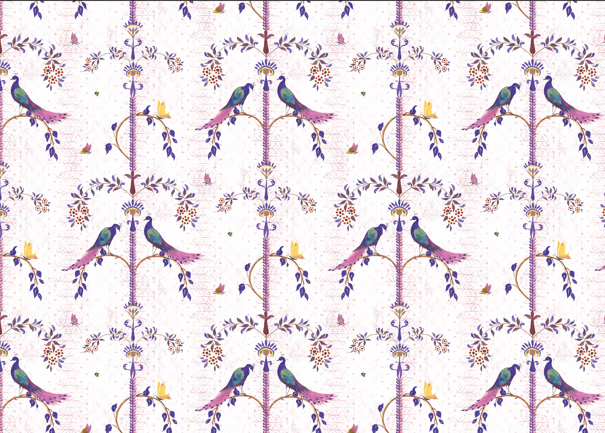 Boboli Fabric - Orchid - Petronella Hall