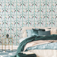 Boboli Wallpaper - Verdigris - Petronella Hall