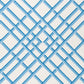 Treillage Sidewall Blue Wallpaper - Brunschwig & Fils