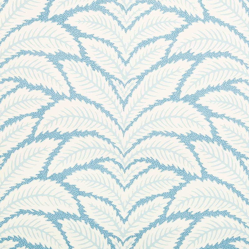 Talavera Blue Wallpaper - Brunschwig & Fils