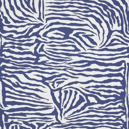 Ashanti On Paper Blueberry Wallpaper - Brunschwig & Fils