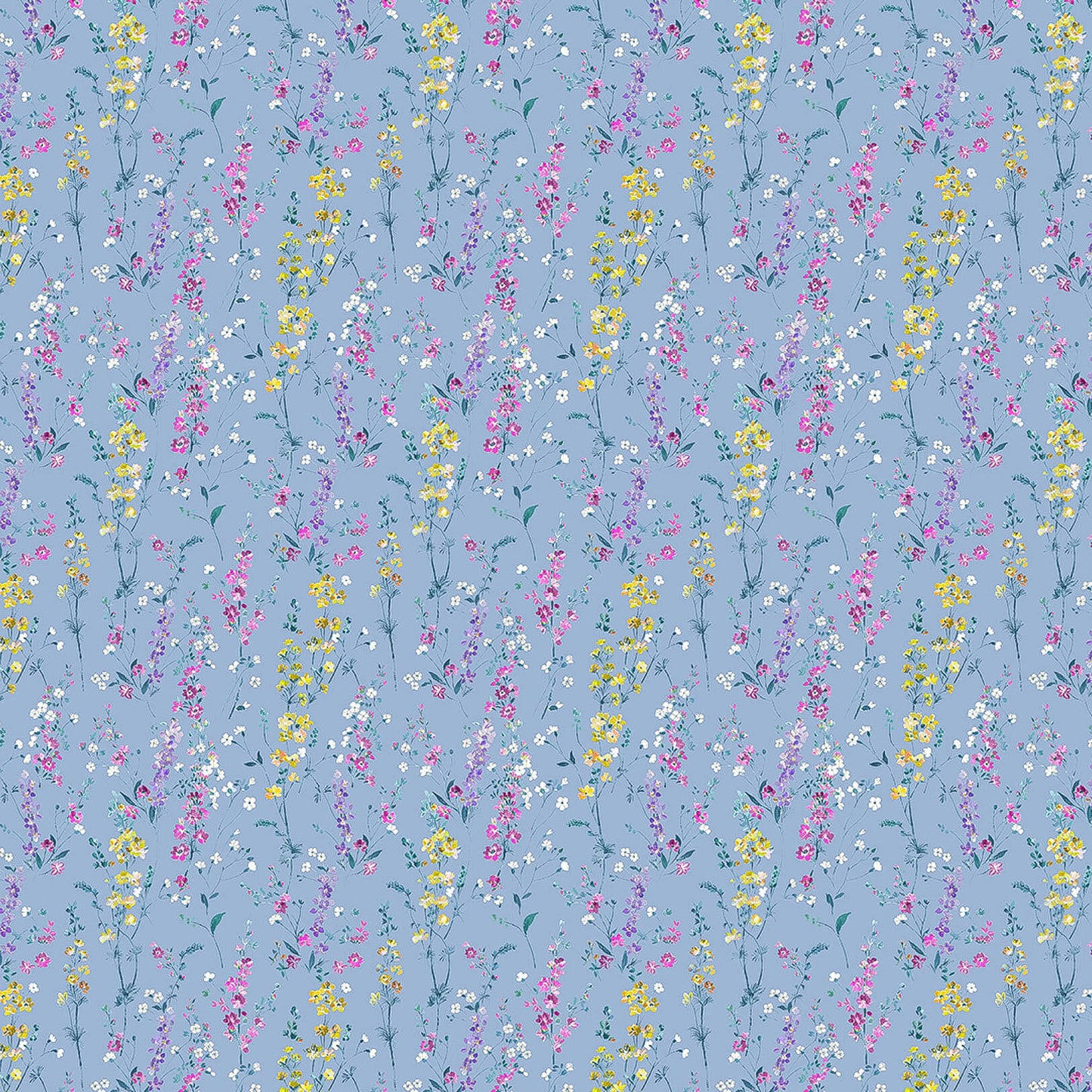 Briella Bluebell Lomond Pima Lawn Cotton - Dress Fabric