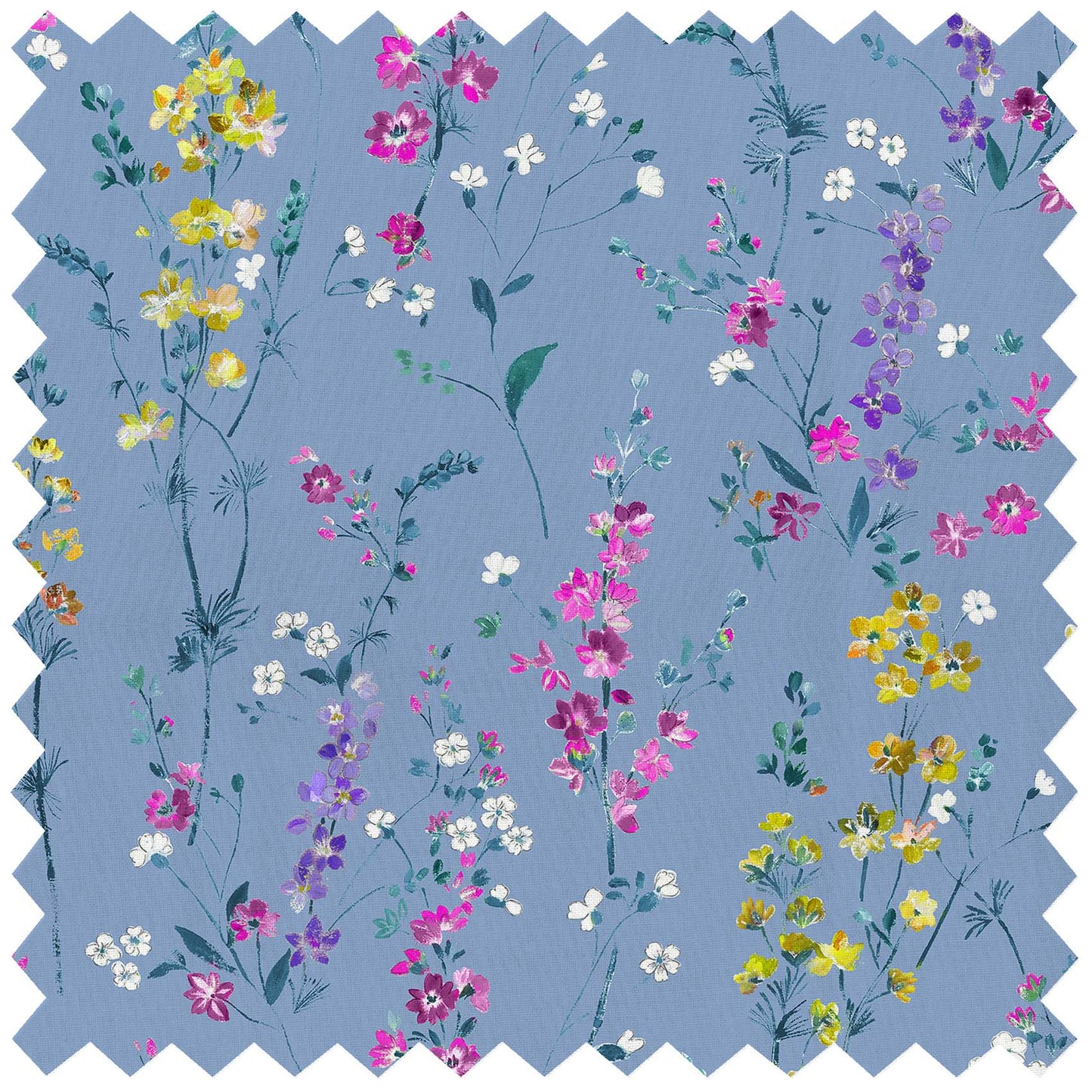 Briella Bluebell Lomond Pima Lawn Cotton - Dress Fabric