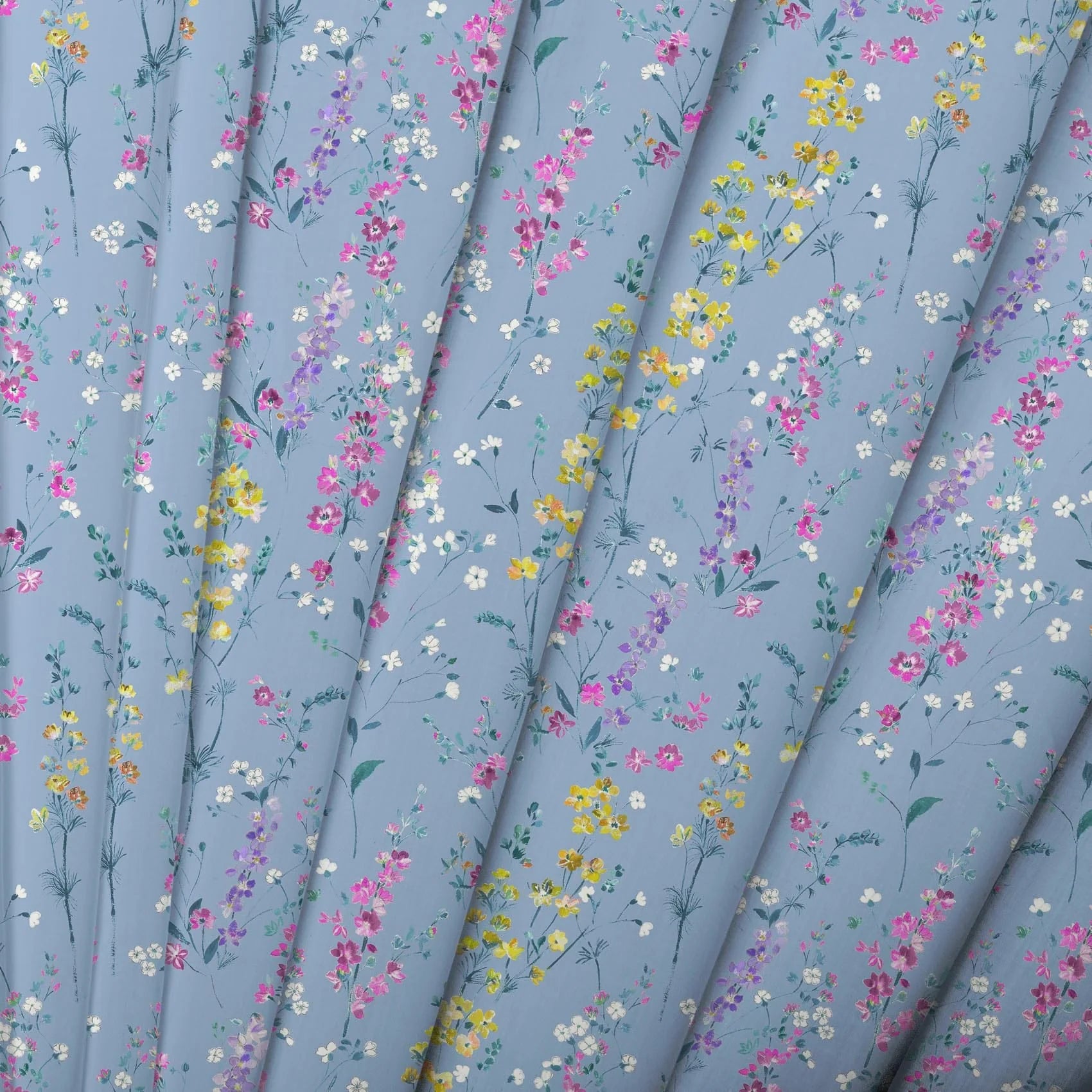 Briella Bluebell Lomond Pima Lawn Cotton - Dress Fabric