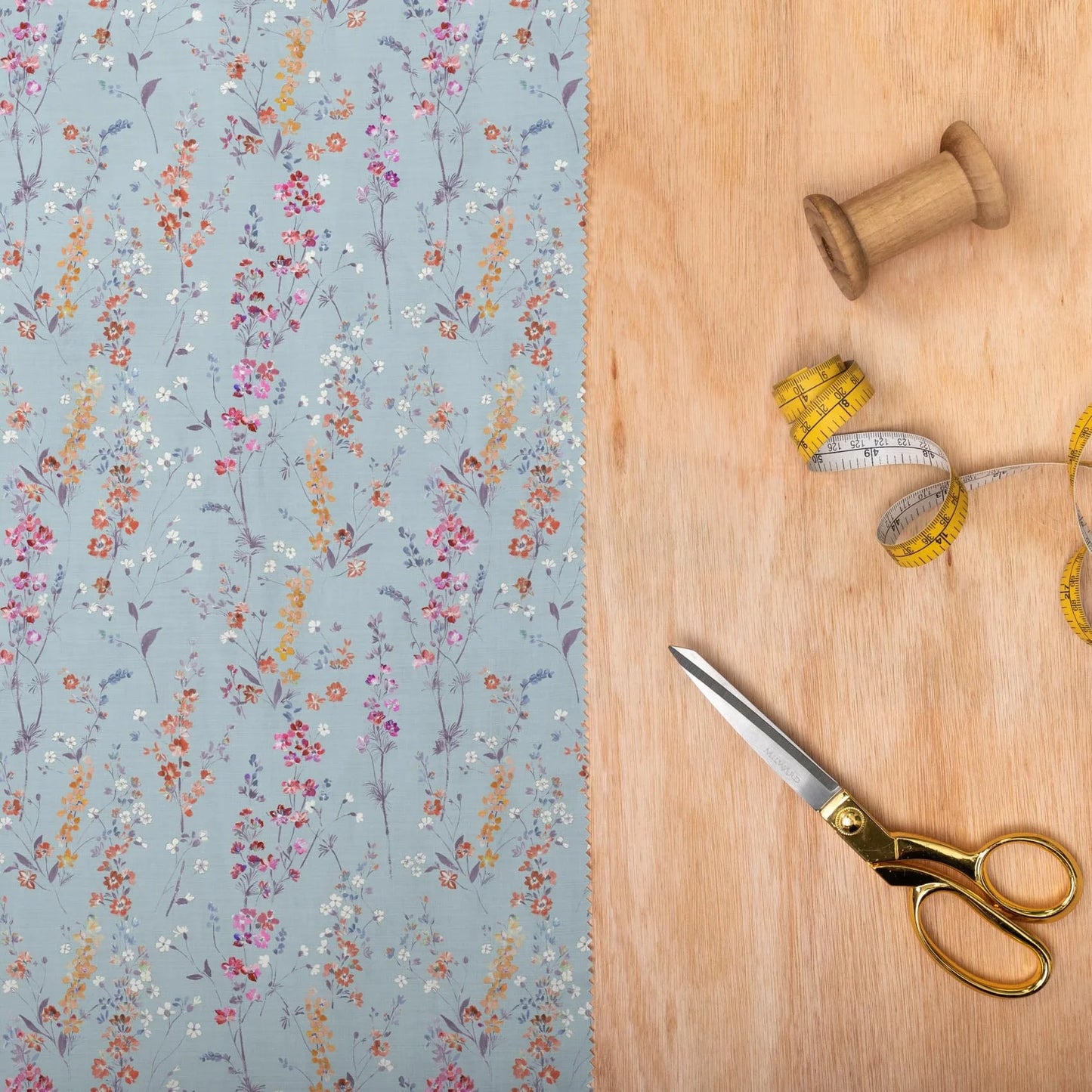 Briella Cornflower Lomond Pima Lawn Cotton - Dress Fabric