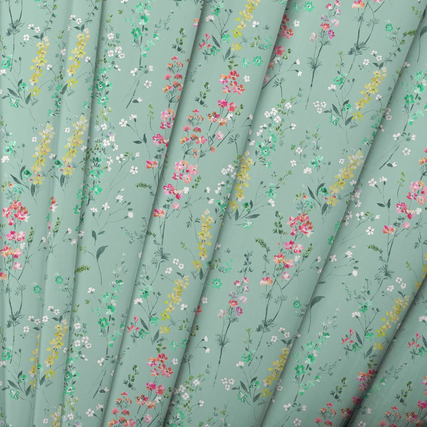Briella Verde Lomond Pima Lawn Cotton - Dress Fabric