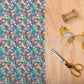 Brympton Flame Navy Lomond Pima Lawn Cotton - Dress Fabric