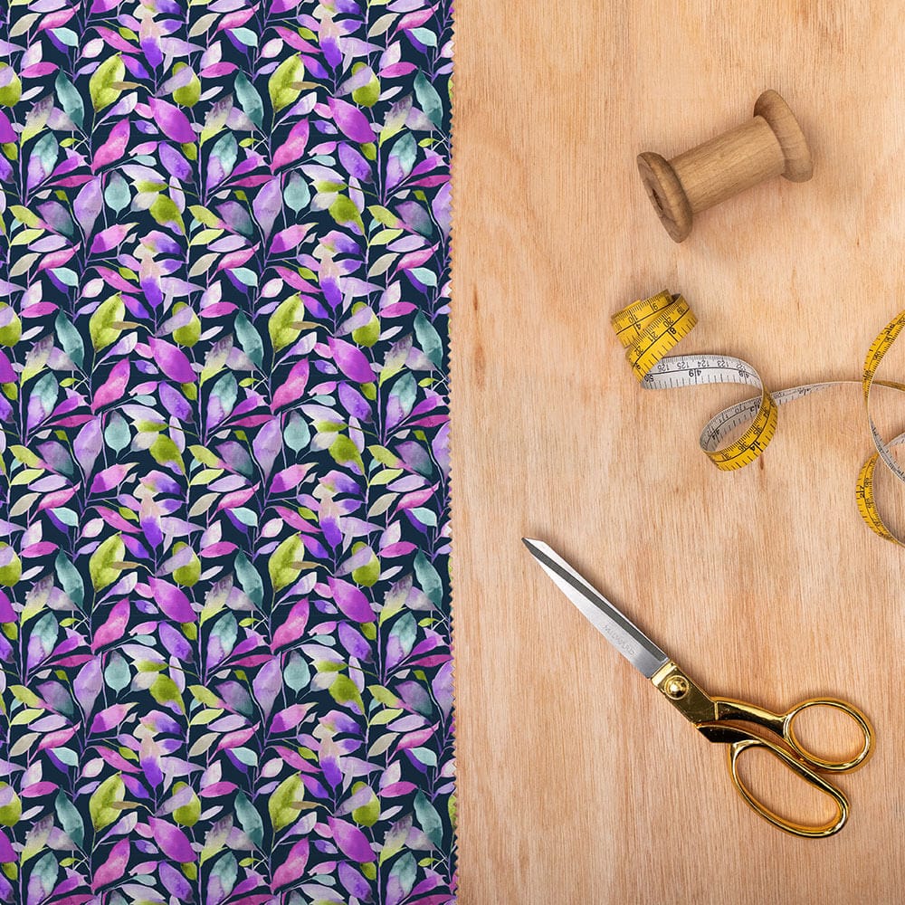 Brympton Parma Navy Lomond Pima Lawn Cotton - Dress Fabric