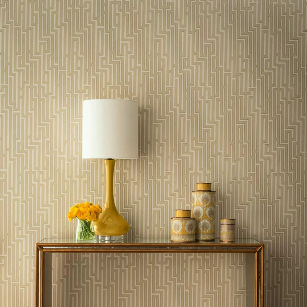Fretwork Wallpaper