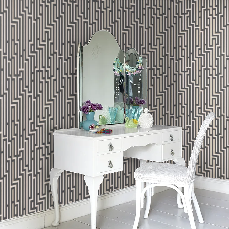 Fretwork Wallpaper