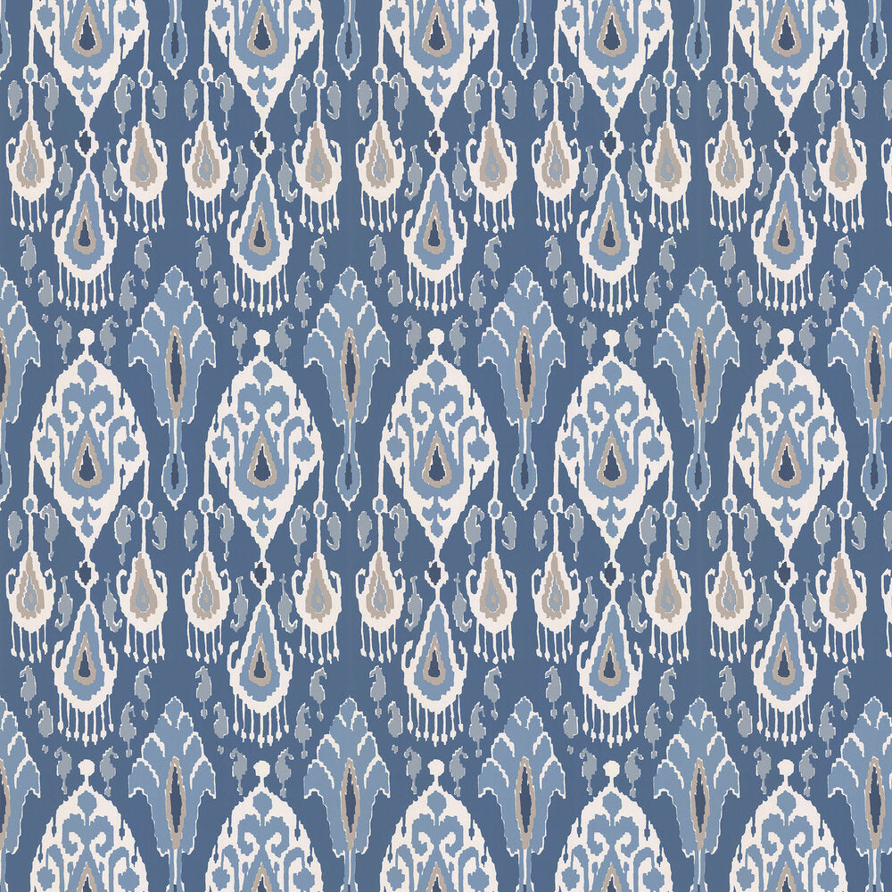 Ikat Bokhara Wallpaper