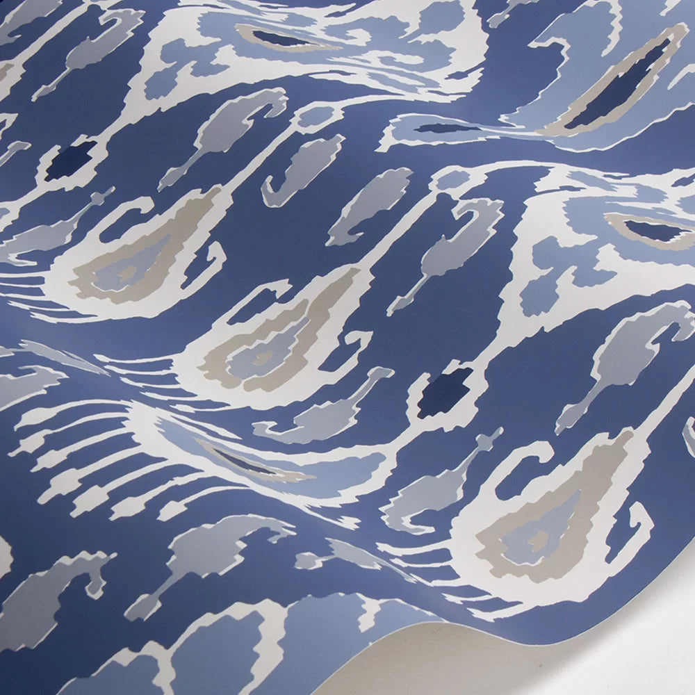 Ikat Bokhara Wallpaper