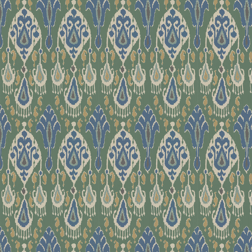 Ikat Bokhara Wallpaper