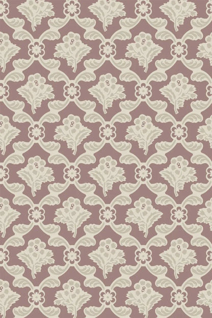 Barace Wallpaper - Pink - 6602
