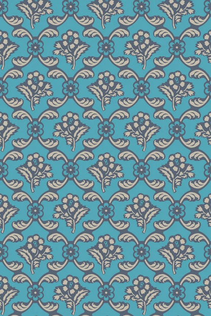 Barace Wallpaper - Wine Dark - 6605