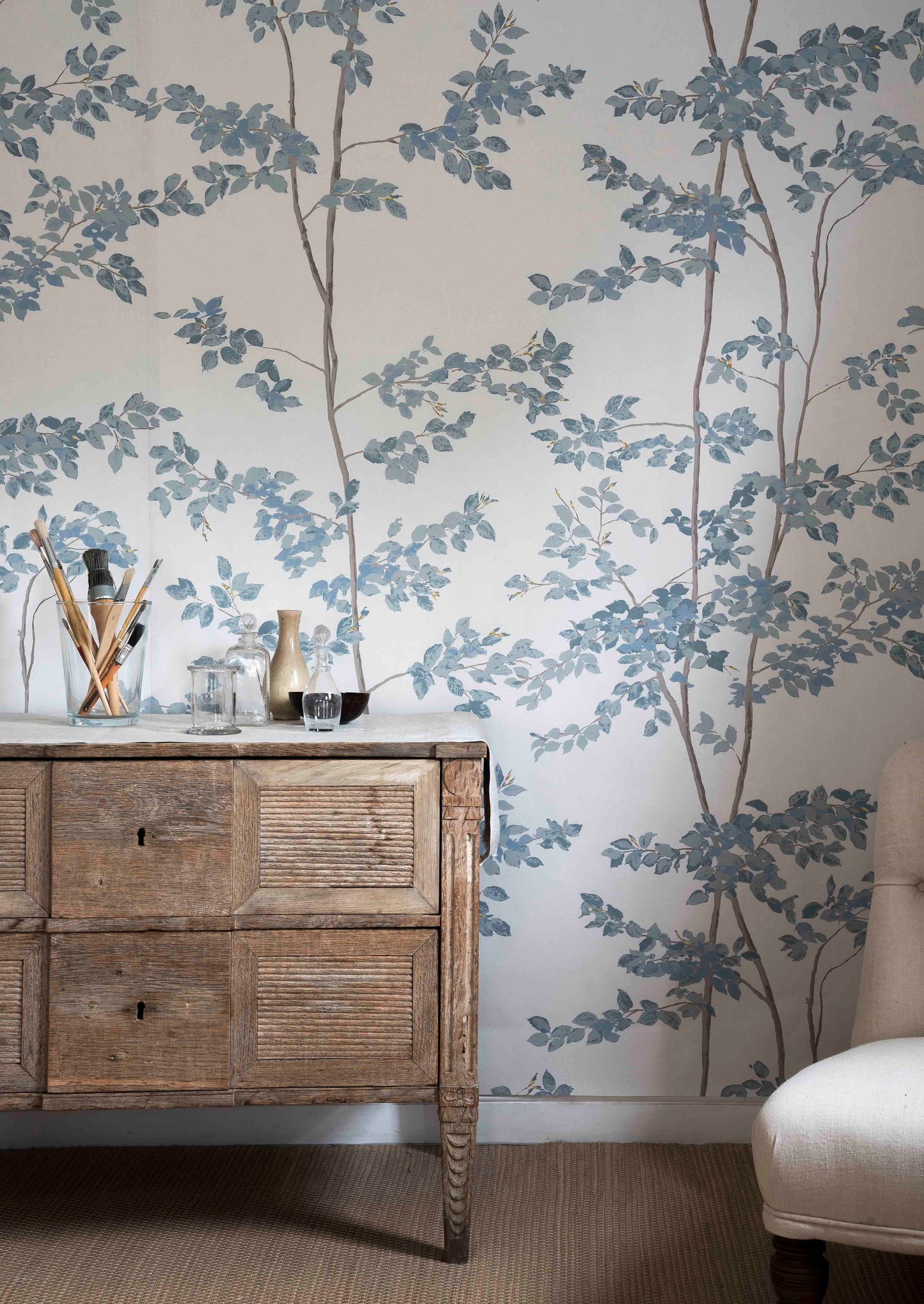 Beech Wallpaper - Bluegrass
