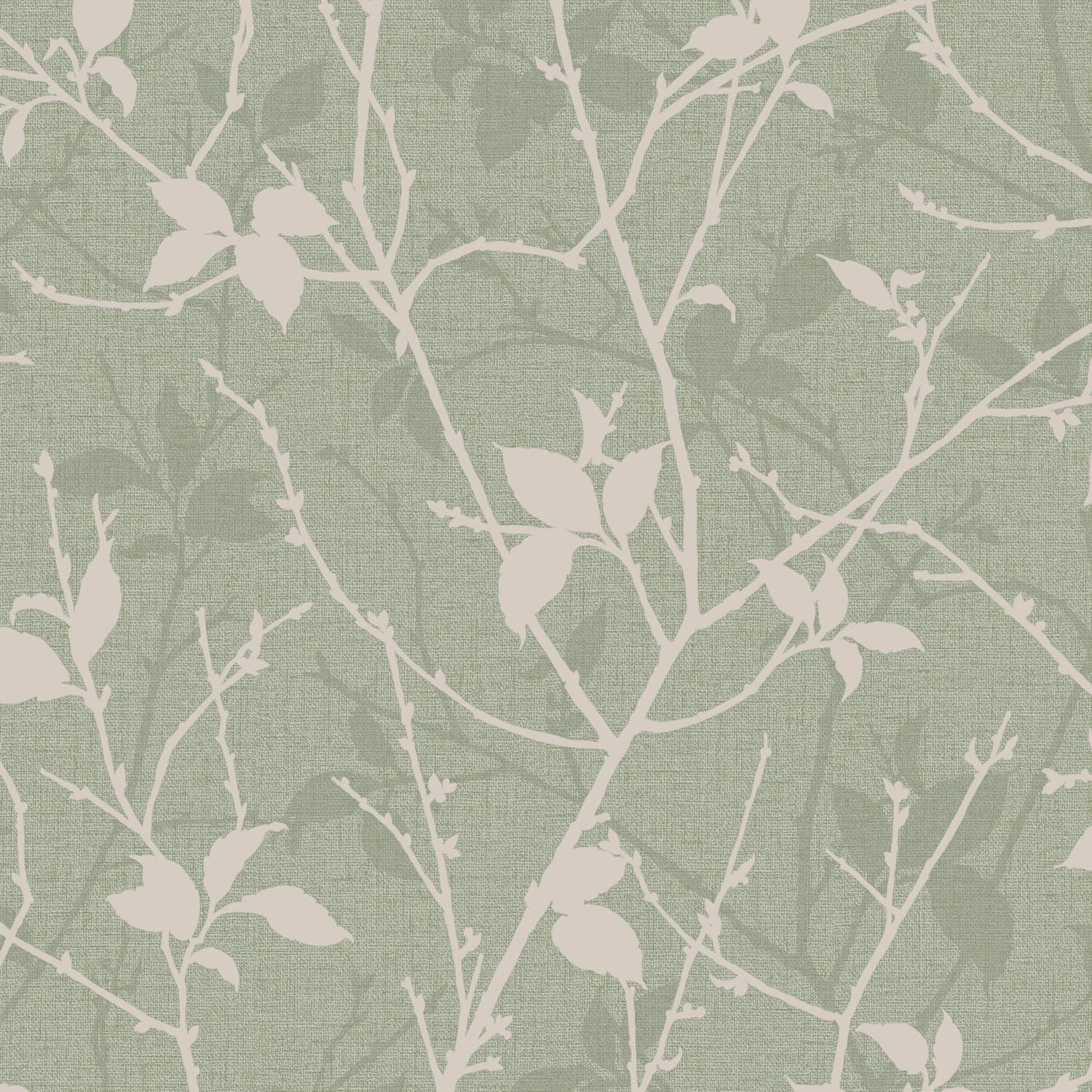 Belle Wallpaper - Sage - Boutique Luxury