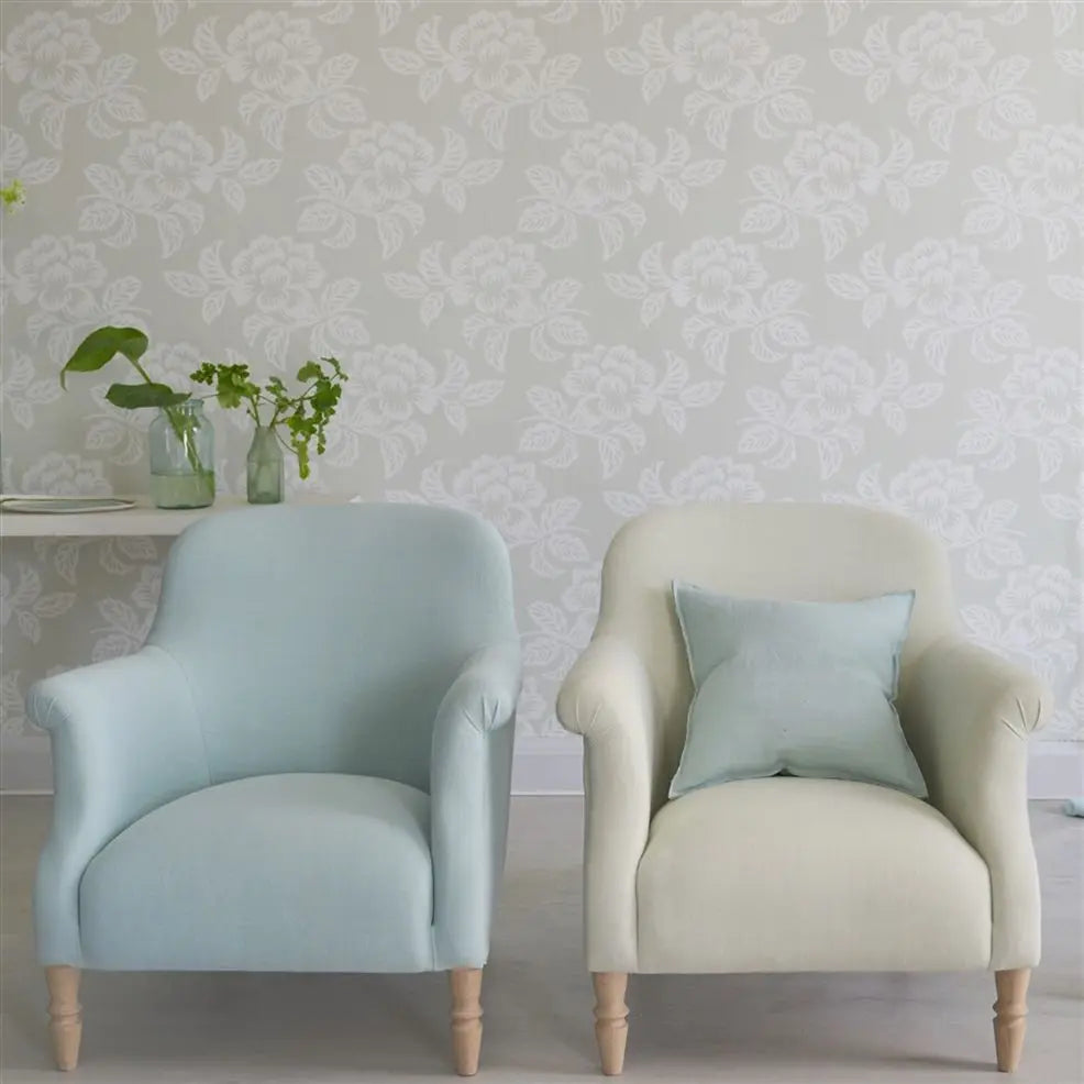Berettino Wallpaper - Celadon - PDG1020/07 - Designers Guild