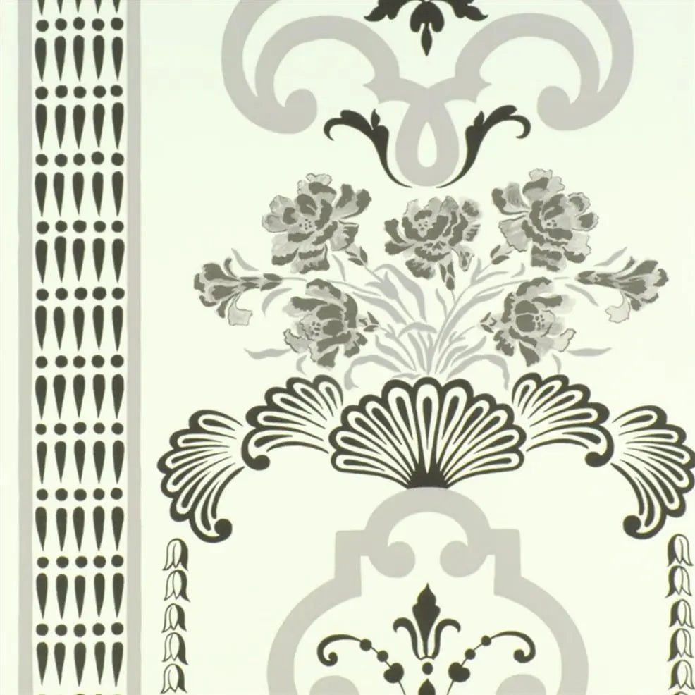 Bergius Wallpaper - Graphite - P554/04 - Designers Guild