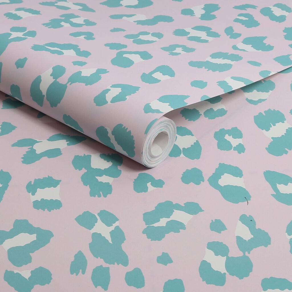 Big Cat Wallpaper - Bubblegum - Envy