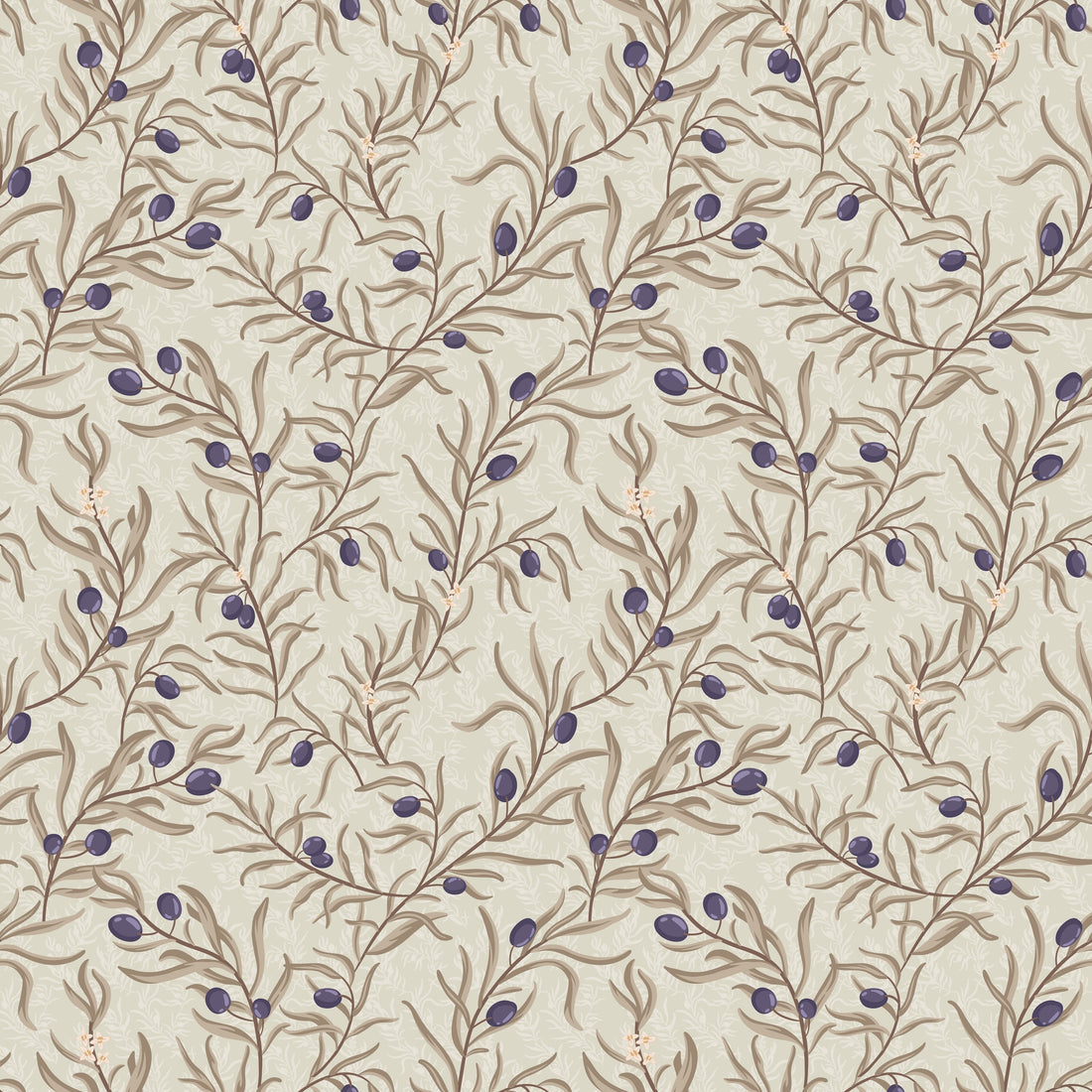 Bjorn Wallpaper - Sand - Summer Gray

