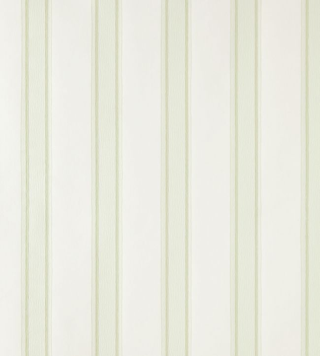 Block Print Stripe Wallpaper - Apple Green - 733 - Farrow & Ball