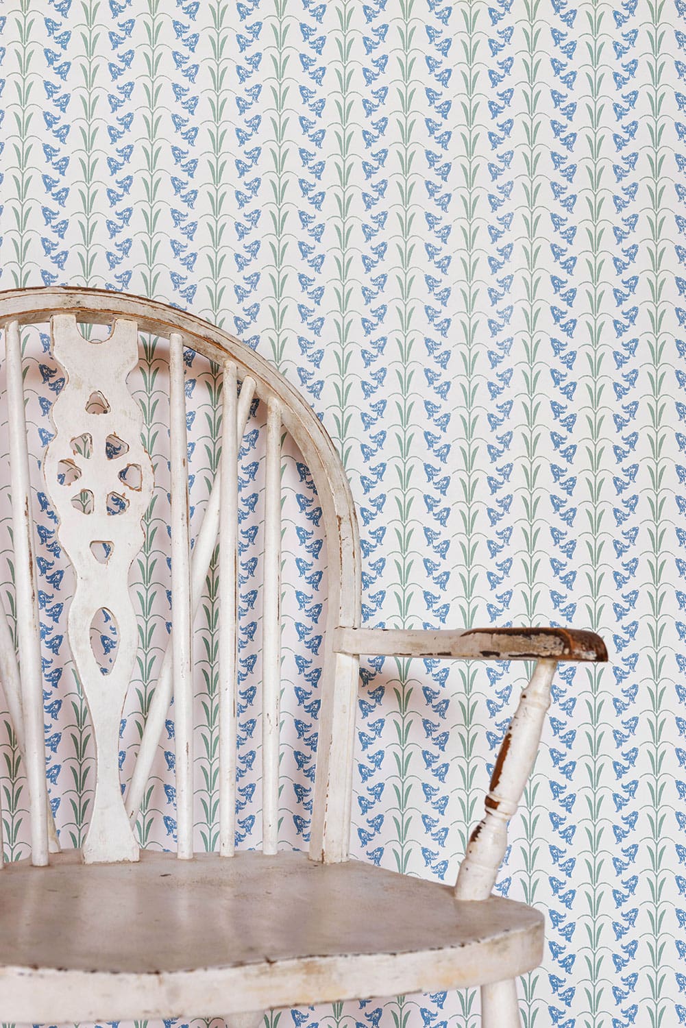 Bluebells Wallpaper - Blue / Green - BG3000102 - Barneby Gates