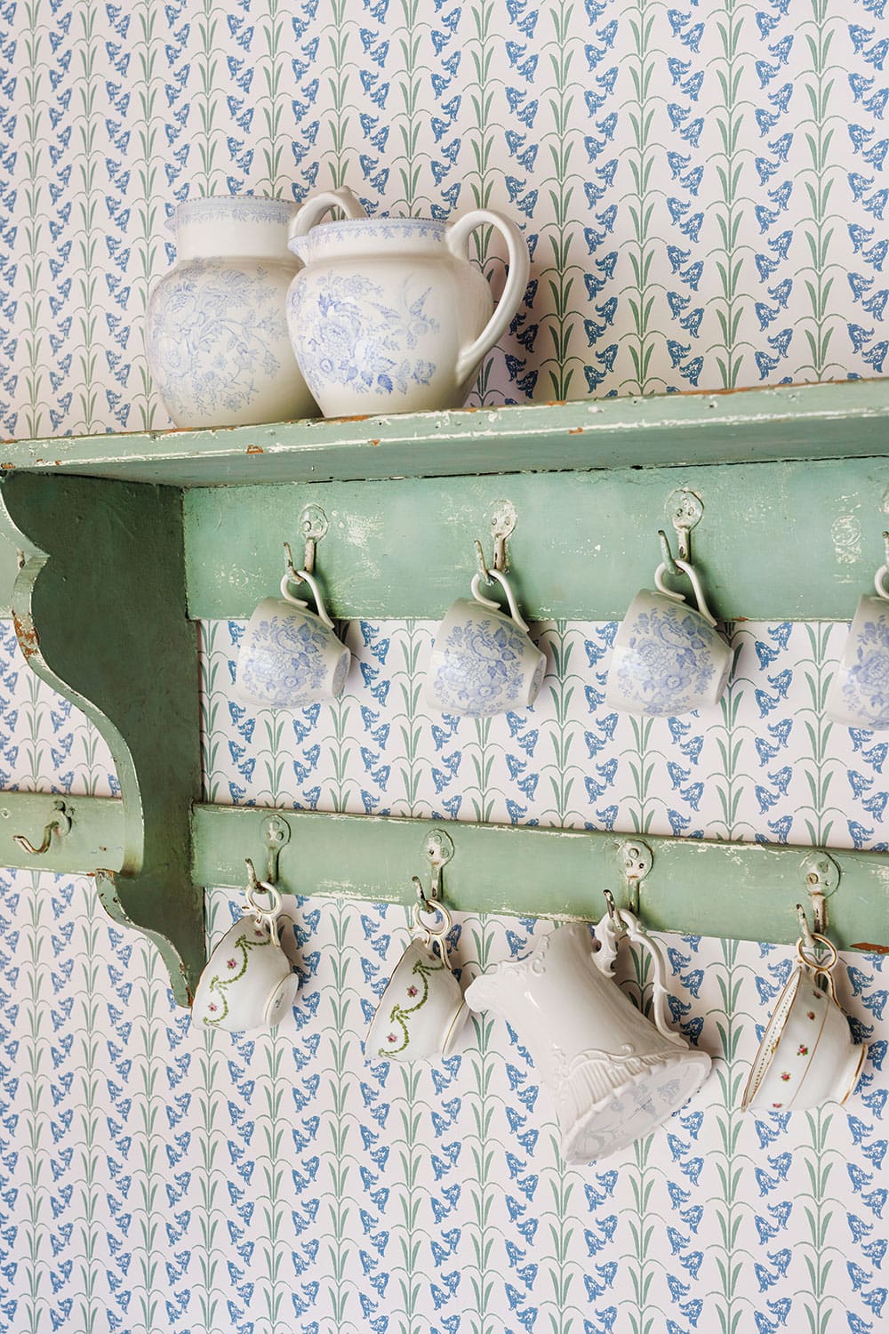 Bluebells Wallpaper - Blue / Green - BG3000102 - Barneby Gates