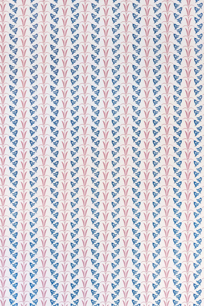 Bluebells Wallpaper - Blue / Raspberry - BG3000101 - Barneby Gates
