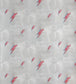 Bolt From Mars Wallpaper - Red on Natural - BG1900102 - Barneby Gates